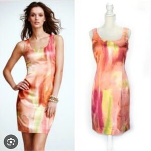 Ann Taylor Vibrant Sleeveless Mini Dress